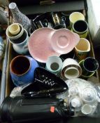 Box of ceramics inc Hornsea etc
