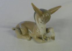 Lladro donkey figurine