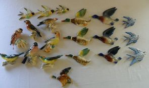 Various ceramic birds inc Sylvac