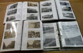 3 bus, train & tram photo albums (Irish trams from Dublin/Belfast, Reading transport & Southampton