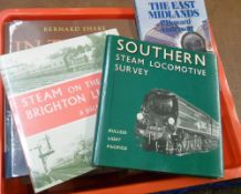 Steam train & locomotion related books