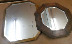 Sm octagonal mirror and larger hexagonal mirror