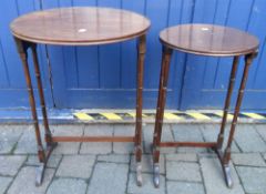 2 Regency style sm occ tables