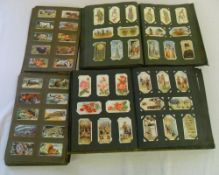 3 albums of various cigarette cards