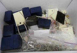 Box of costume jewellery