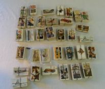 Quant of approx 33 sets & pt sets of cigarette cards inc Gallaher 'Tricks & Puzzles', John Play &