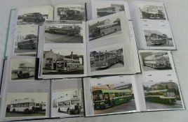 5 photo albums of buses/transport inc Wilts & Dorset, Aldershot, Portsmouth etc