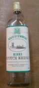 House of commons whisky bottle signed by Margaret Thatcher which was presented as a prize by