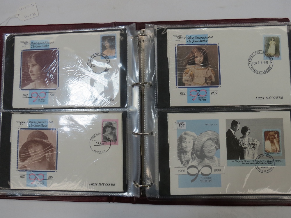 GB FDC collection in two albums and loose 1992 - 2006 selection.