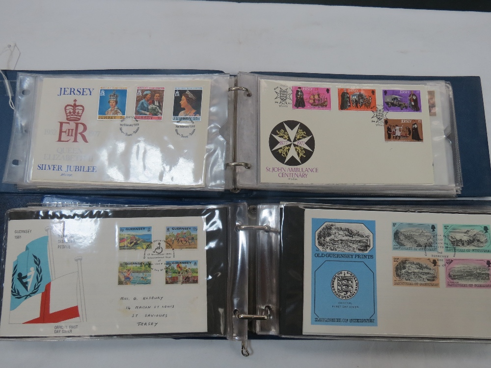 G.B. and Channel Islands, mainly pre mid 1980`s selection of F.D.C and presentation packs in three