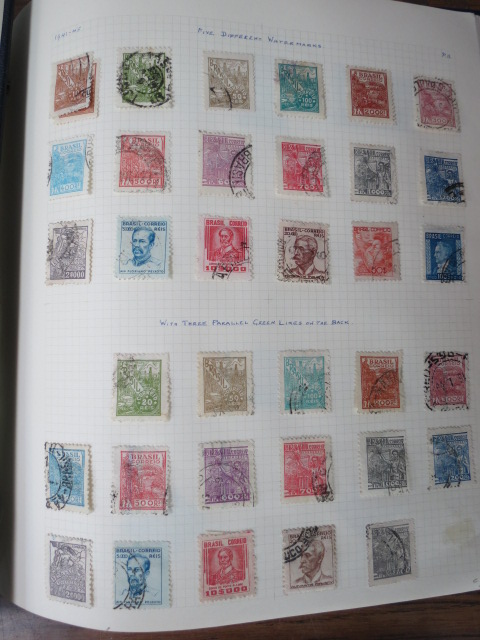 Brazil mint & used 1936-60s collection in blue Devon album. STC £480