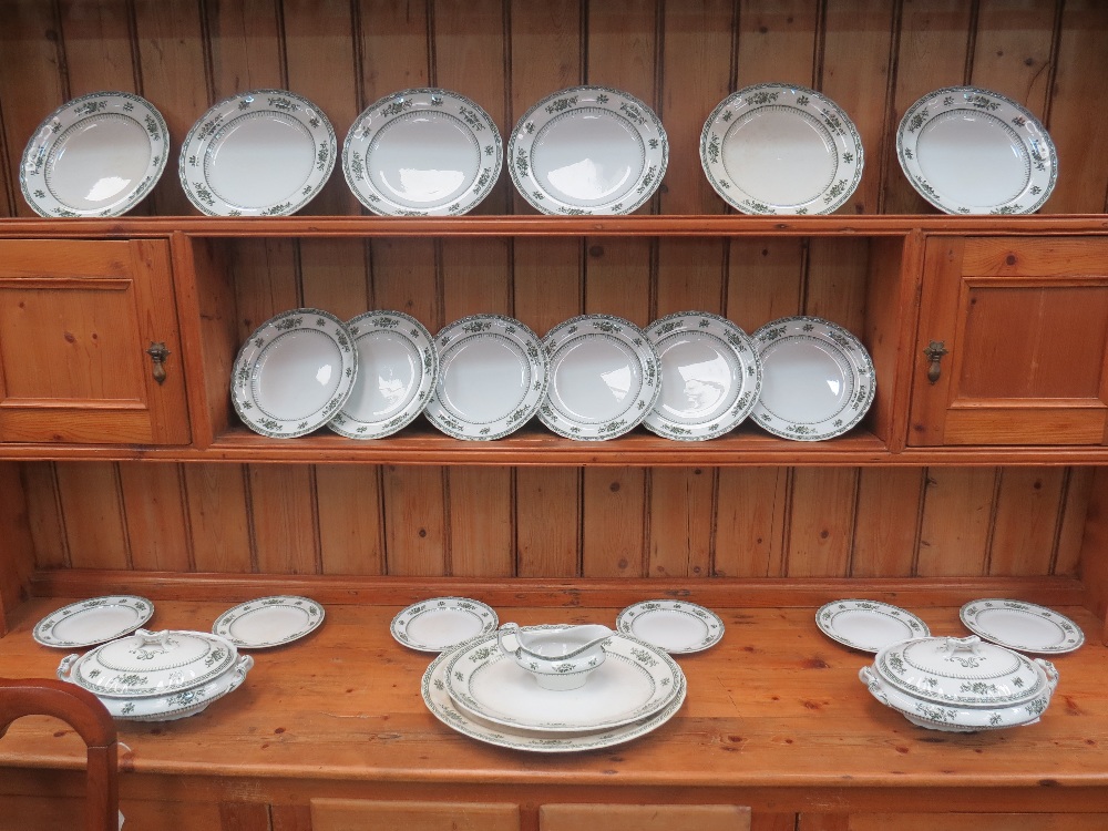 Keeling & Co. Lasol ware dinner service for six people