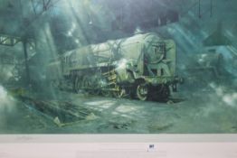 David Shepherd OBE (b.1931) ARR, ""On Shed - As We Remember Them In the Last Days of Steam"",