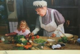 David Shepherd OBE (b.1931) ARR, ""Granny`s Kitchen"", Signed and numbered 746/1500 Colour print,