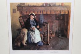 David Shepherd OBE (b.1931) ARR, ""Cottage Companions"", Signed and numbered in pencil 313/850,
