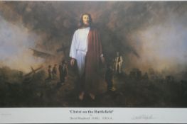 David Shepherd OBE (b.1931) ARR, ""Christ on the Battlefield"", Signed and numbered 59/250, Colour