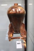 A COPPER TRENCH ART WWI PERIOD ICE BUCKET