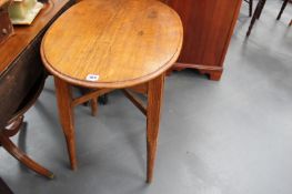 AN OAK OCCASIONAL TABLE