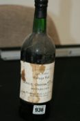 A BOTTLE OF GOULD CAMPBELL PORT 1970