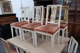 TWELVE NORTH EUROPEAN SIDE CHAIRS