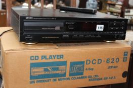 A DENON COMPACT DISC PLAYER