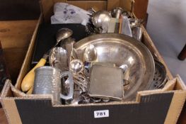 A LARGE QTY OF PLATEDWARES AND CUTLERY