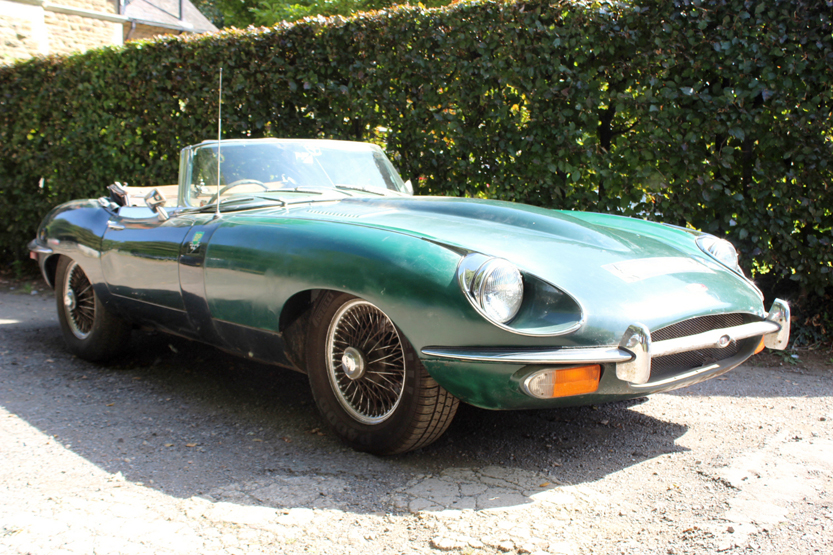 JAGUAR E-TYPE SERIES II 4.2 ROADSTER (1968) (property of a deceased estate) DIL 140 VIN 1R8034