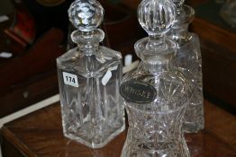 THREE DECANTERS