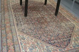 AN ANTIQUE PERSIAN HAMADAN CARPET. 340 X 211 CMS