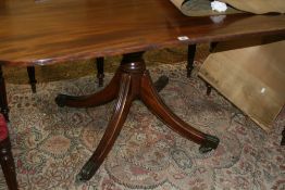 A 19TH.C.MAHOGANY TILT TOP BREAKFAST TABLE