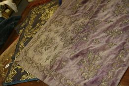 VARIOUS WIRE EMBROIDERED TEXTILES