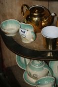 A SUSIE COOPER TEASET,ETC