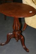 A VICTORIAN TRIPOD OCCASIONAL TABLE