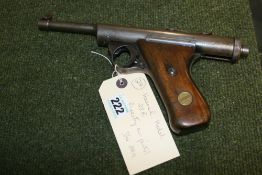 A .177 HAENEL MODEL 28R REPEATING AIR PISTOL.********WITHDRAWN BY VENDOR**************