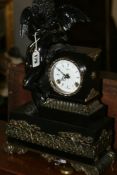 A FRENCH STYLE MANTLE CLOCK