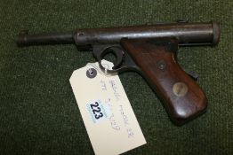 A .177 HAENEL MODEL 28 AIR PISTOL.********WITHDRAWN BY VENDOR**************