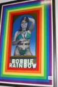 SIR PETER BLAKE ( BORN 1932) BOBBIE RAINBOW, SCREEN PRINT LIIMTED EDITION 1915/2000