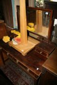 AN EDWARDIAN INLAID DRESSING TABLE