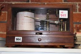 A NEGRETTI AND ZAMBRA BAROGRAPH.