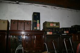 VARIOUS STEAMER TRUNKS,ETC