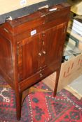 A REGENCY WASHSTAND AND AN OCCASIONAL TABLE