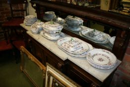 A SPODE FOR WARING & GILLOWS PART DINNER SERVICE