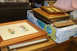 A QTY OF WINNIE THE POOH PRINTS,ETC