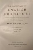 Percy Macquoid and Ralph Edwards, The Dictionary of English Furniture, second edition 1954, three