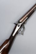 A double barrelled 12-bore rotary underlever hammer gun by Greener, 30inch sighted damascus barrels,