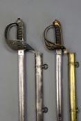 An 1822 Pattern Infantry Officer`s sword, 82.5cm blade by Wilkinson, serial no. 18818, etched with