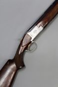 A 12-bore Browning B25 B1, 27.5inch barrels, 1/4 1/4 choke, serial no. 8B3PM03073 with finely