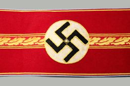 A Third Reich Ortsgruppenleiter Armband, of characteristic form and in very good condition. Acquired
