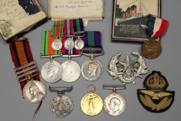 Queen`s South Africa Medal, to 2800 PTE O. WALKER S. STAFFORD: REGT, WITTEBERGEN, TRANSVAAL AND CAPE