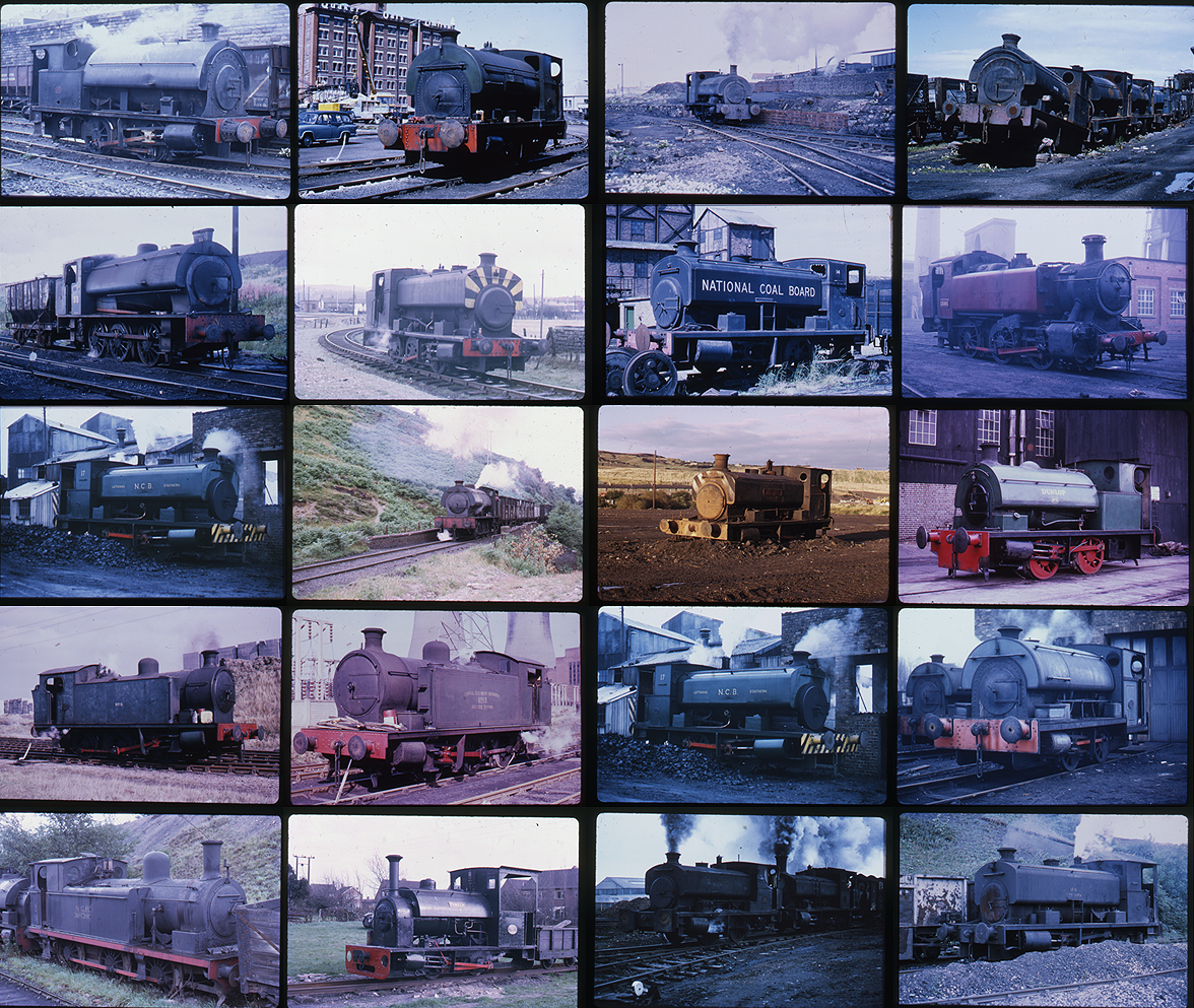 Colour Slides, approximately 670 of Industrial Steam. All original Kodachrome card mounts, appears